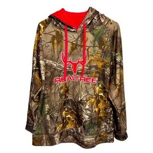Realtree Xtra Camo Cottonwood Canyon Hoodie Pullover Jacket Fleece Lined | XXL